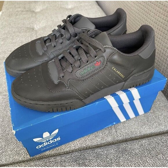 ADIDAS Yeezy Powerphase Calabasas Black Size 6 MENS - Picture 10 of 12